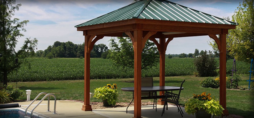 Wooden Pergola Structure