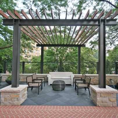 Metal Pergola Structure