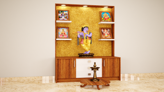 pooja room interior