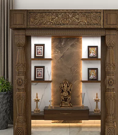 pooja room interior