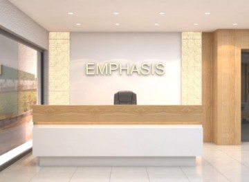 office reception design