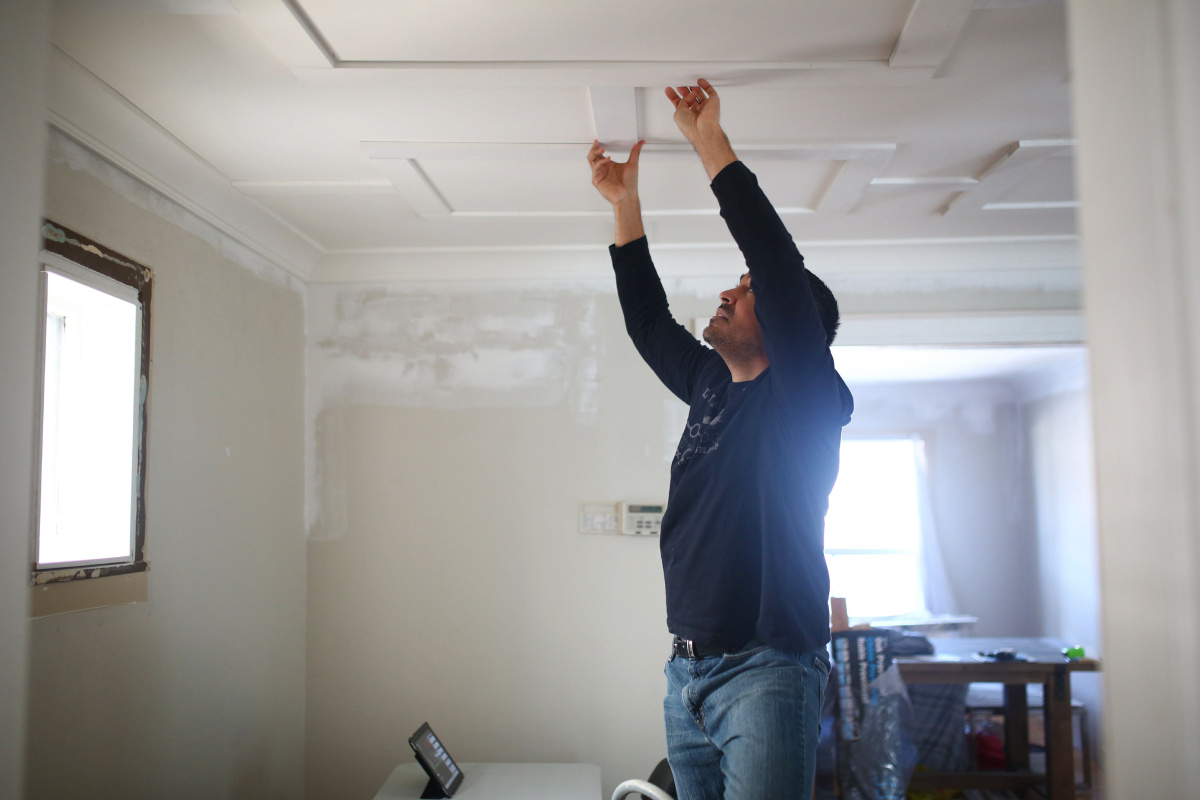 Ceiling renovation