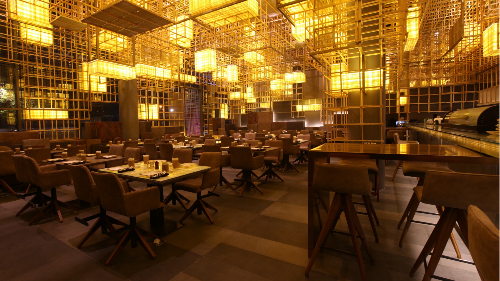 Restaurant interior design