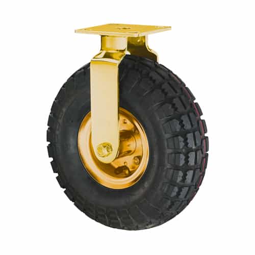  Pneumatic Rubber Tyre Castors Wheels