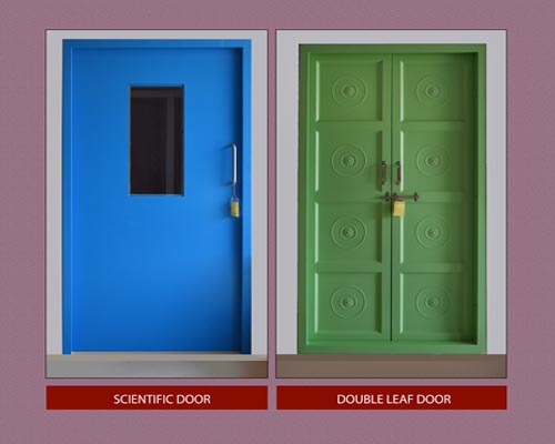 scientific door