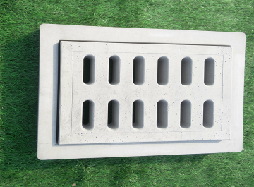 MANHOLE FRAME WITH SLOTTED HOLES