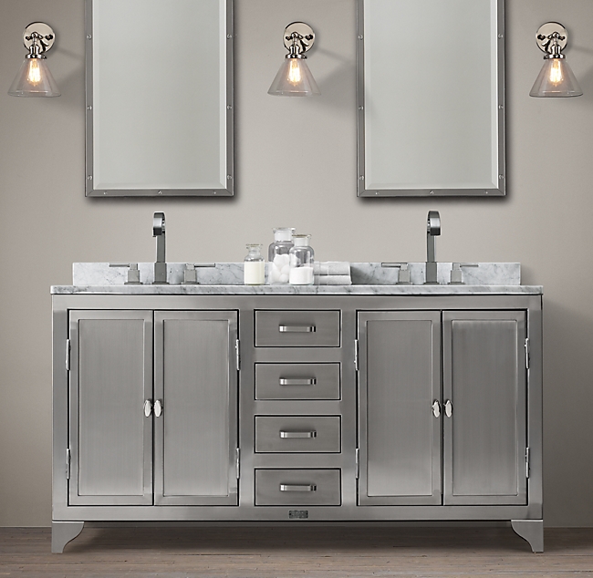 Stainless Steel Bathroom Vanity