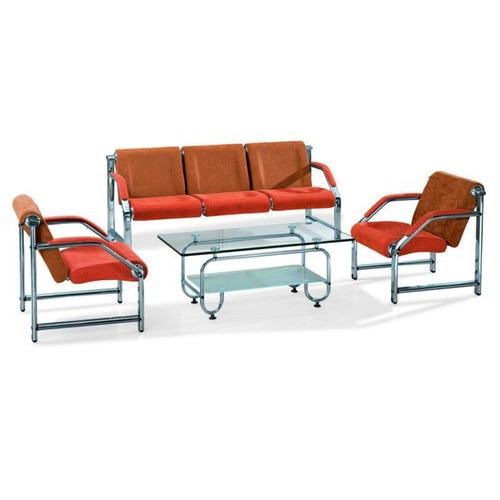 STEEL & METAL SOFA SET