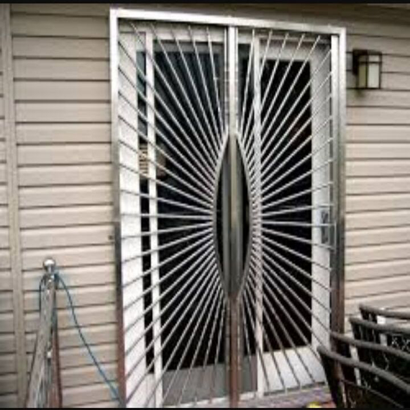 Stainless steel gate