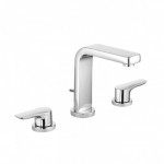 KLUDI PURE&SOLID THREE HOLE BASIN MIXER