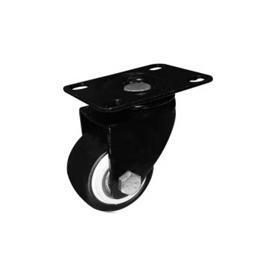  PU Black Castors Wheels