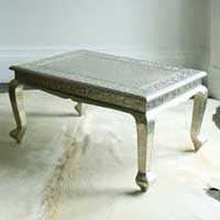 White Metal Furniture ? Silver Furniture.