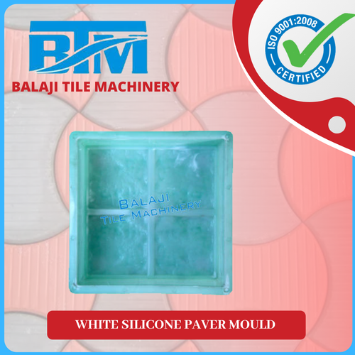 White Silicone Paver Mould