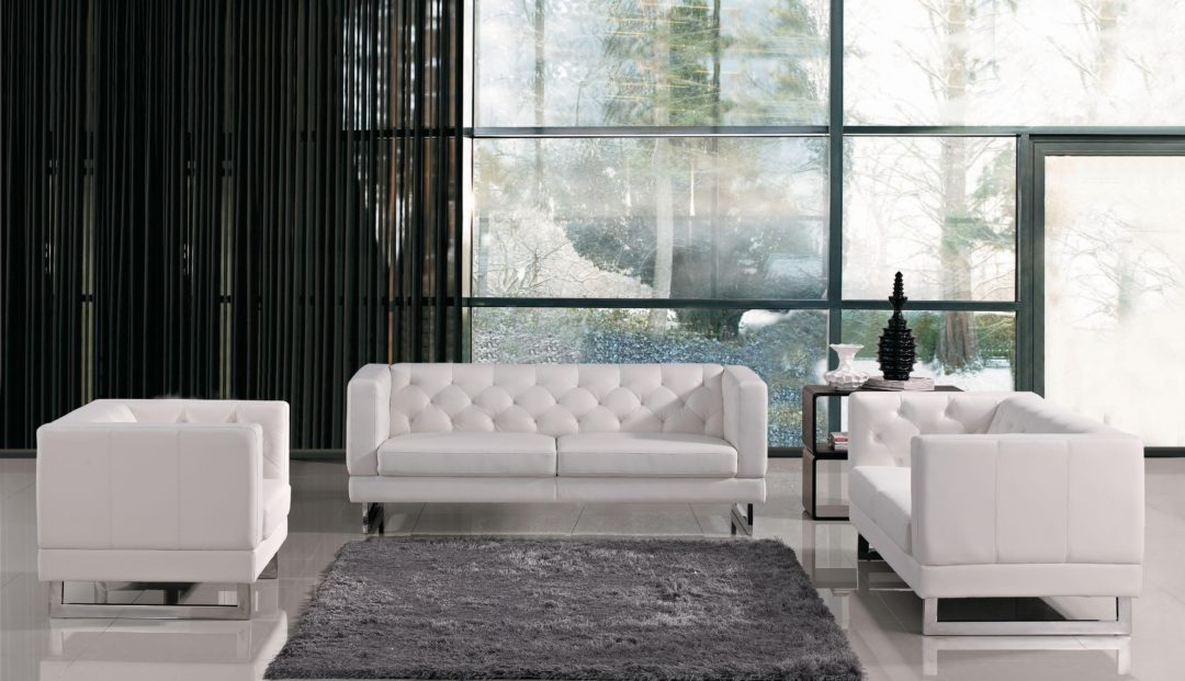 Sofa Set And White