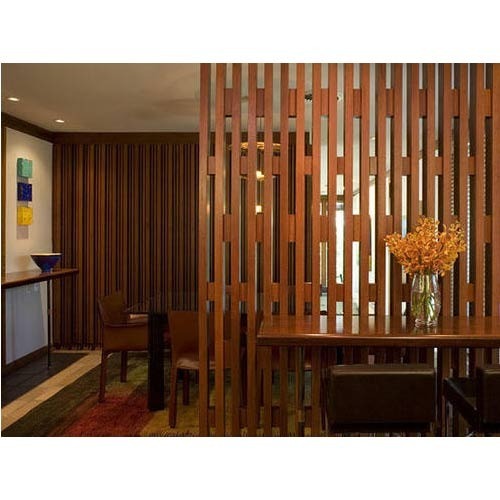 Wooden partition