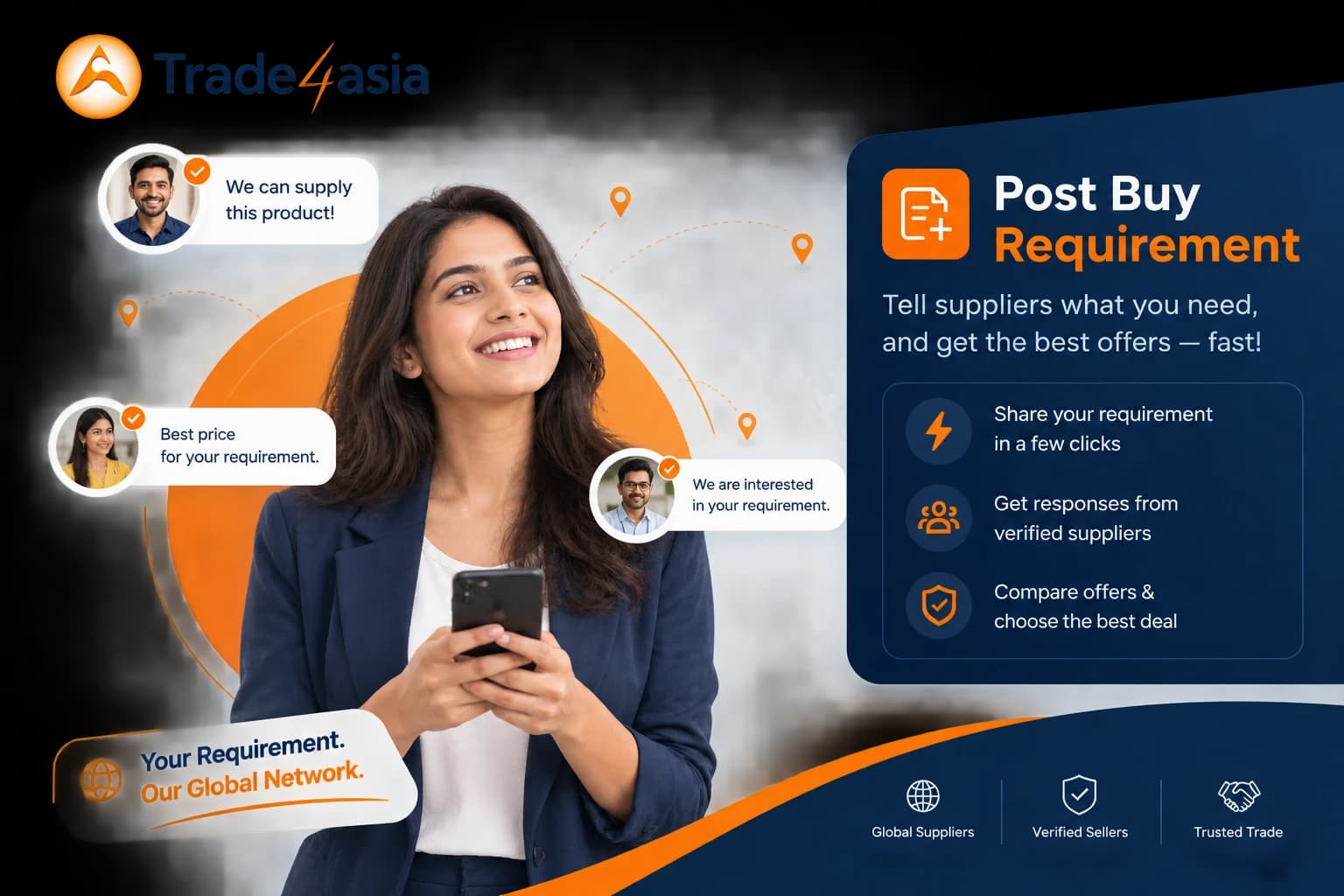 Buyers getting supplier responses on Trade4Asia