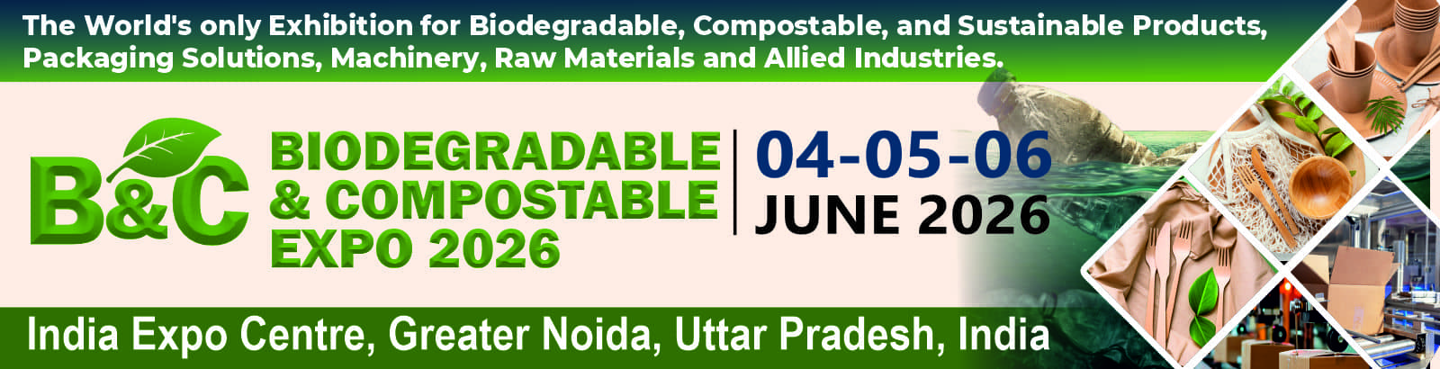 Biodegradable & Compostable Expo  - India Expo Centre, Greater Noida