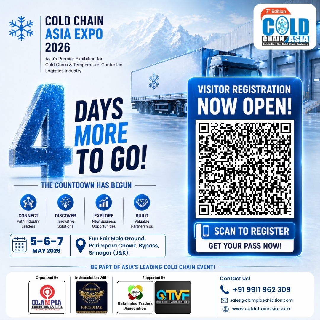 Cold Chain Asia Expo 2026 Srinagar | Cold Logistics Event