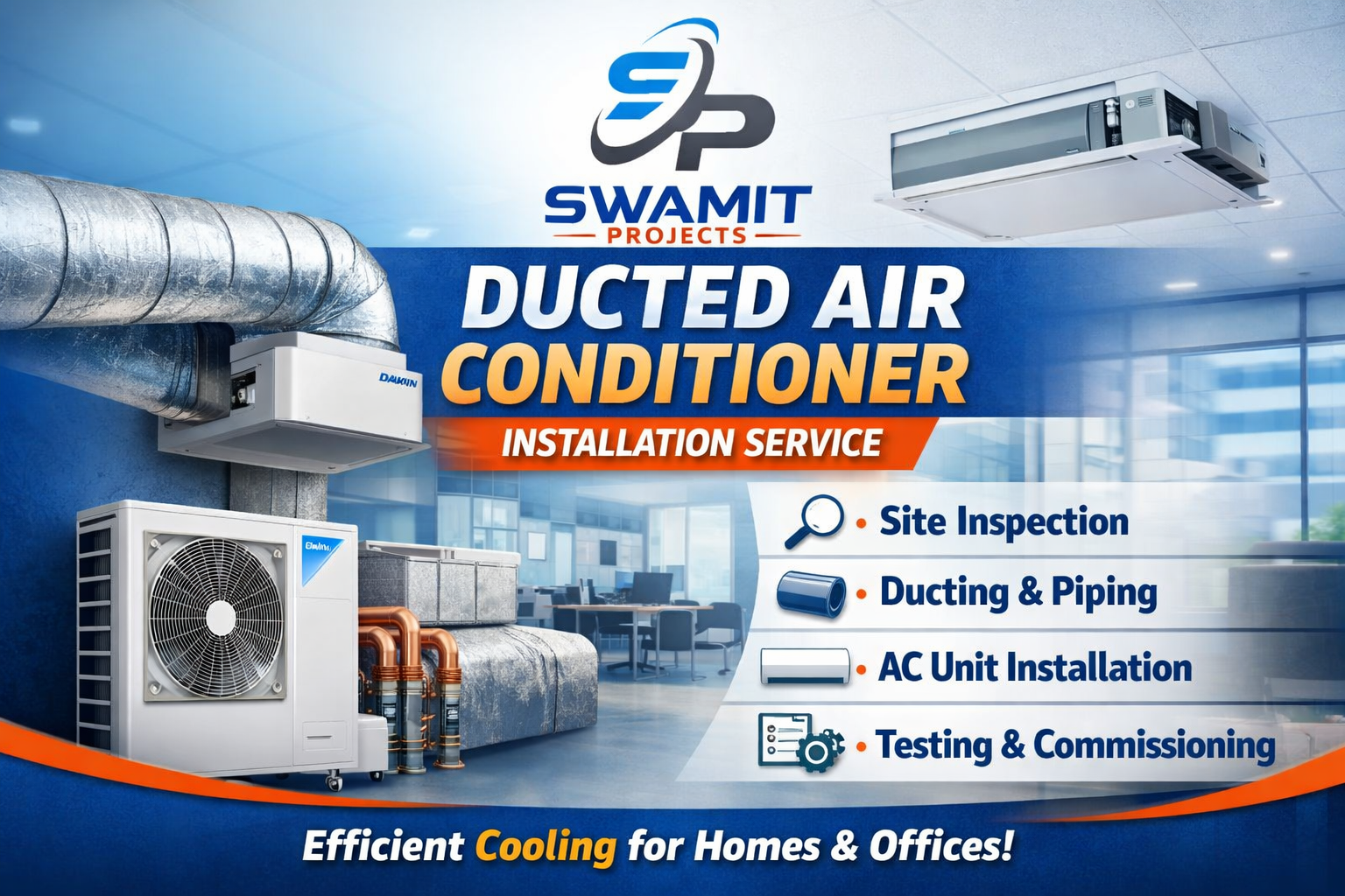 Ducted Air Conditioner Installation Service – Efficient Cooling Solutions