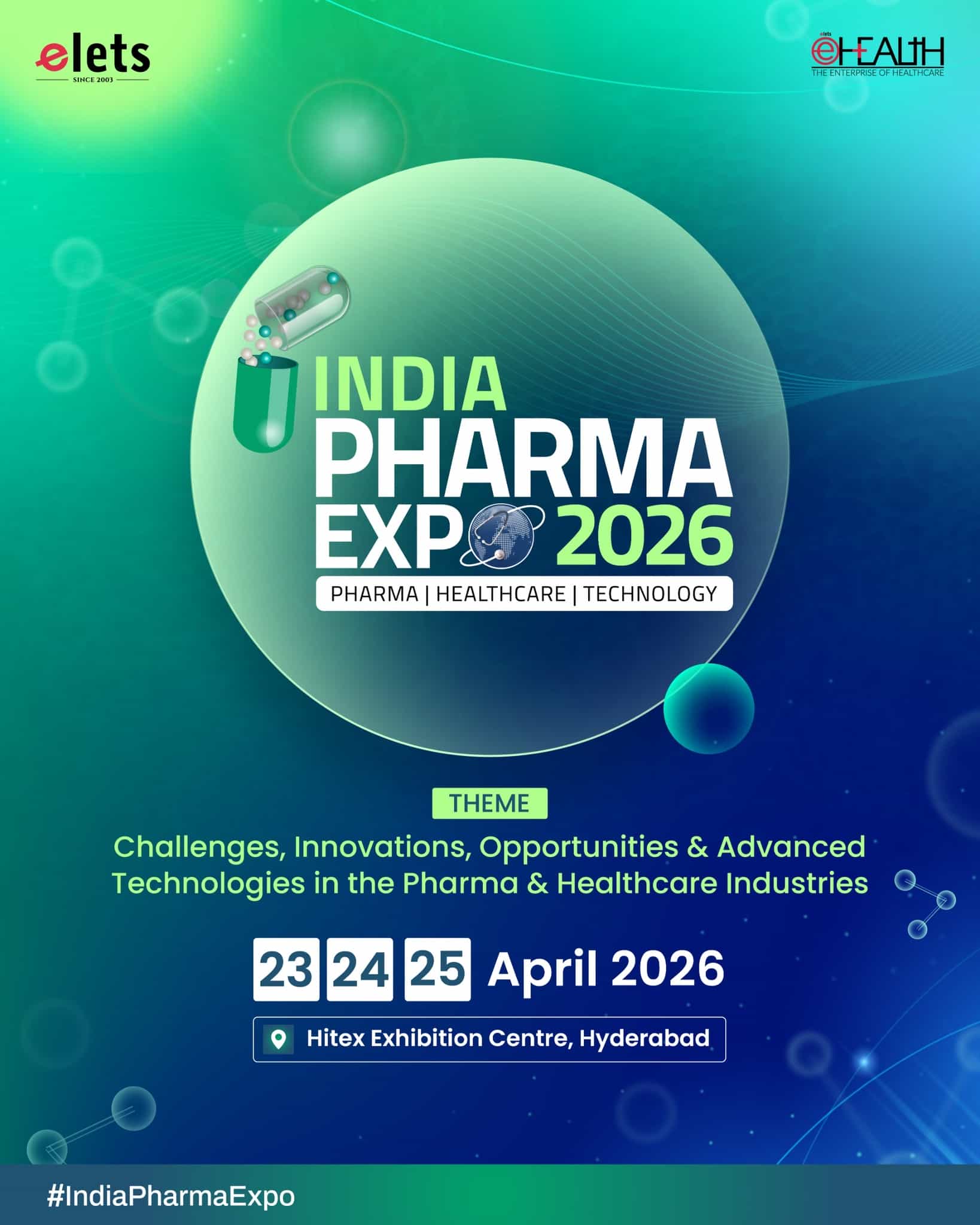 India Pharma Expo 2026 | International Pharma & Healthcare Exhibition Hyderabad