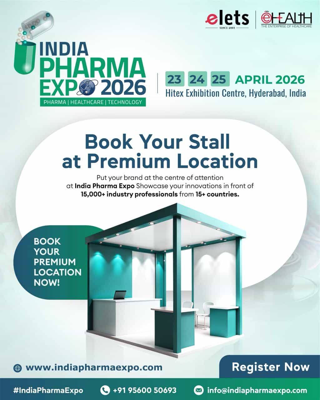 India Pharma Expo 2026 | Showcase Your Brand to Global Pharma & Healthcare Leaders