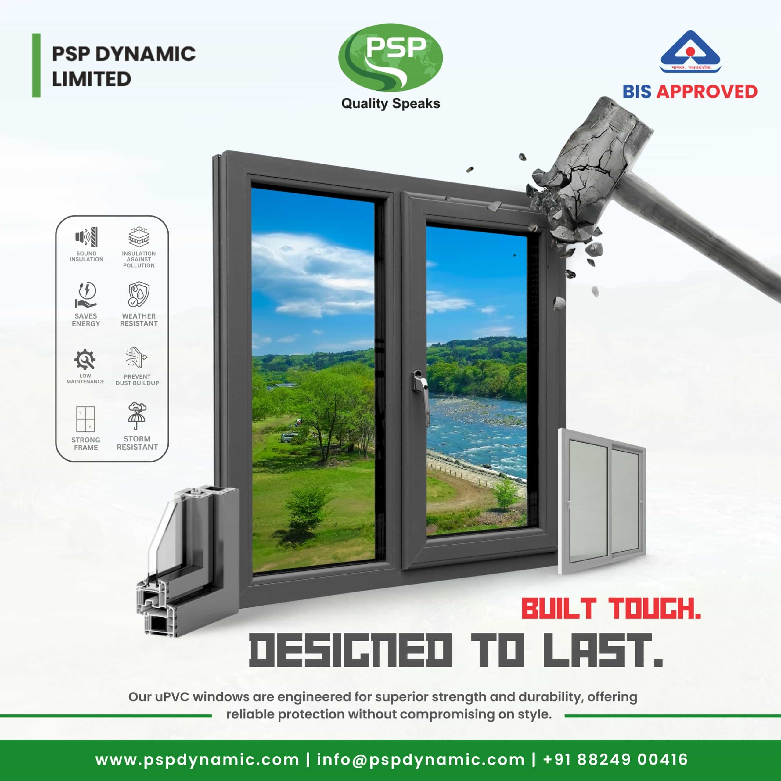 India Top 5 uPVC Brands | PSP Dynamic Limited