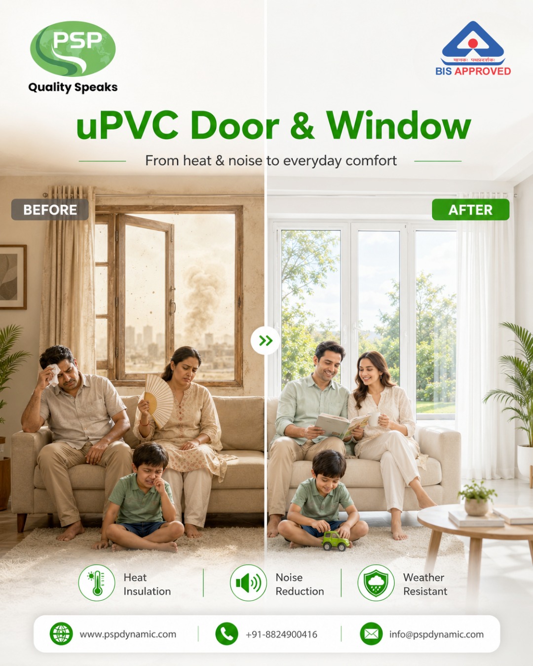 PSP uPVC vs Kinbon uPVC | Which uPVC Profile is Better in India?