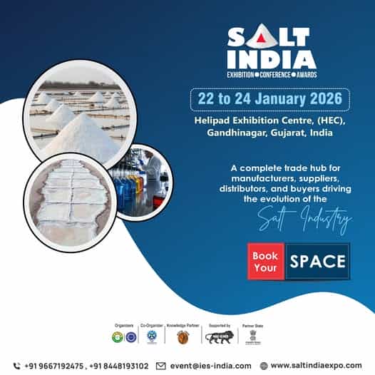 Salt India Expo 2026 | Salt & Marine Chemical Exhibition in Gujarat