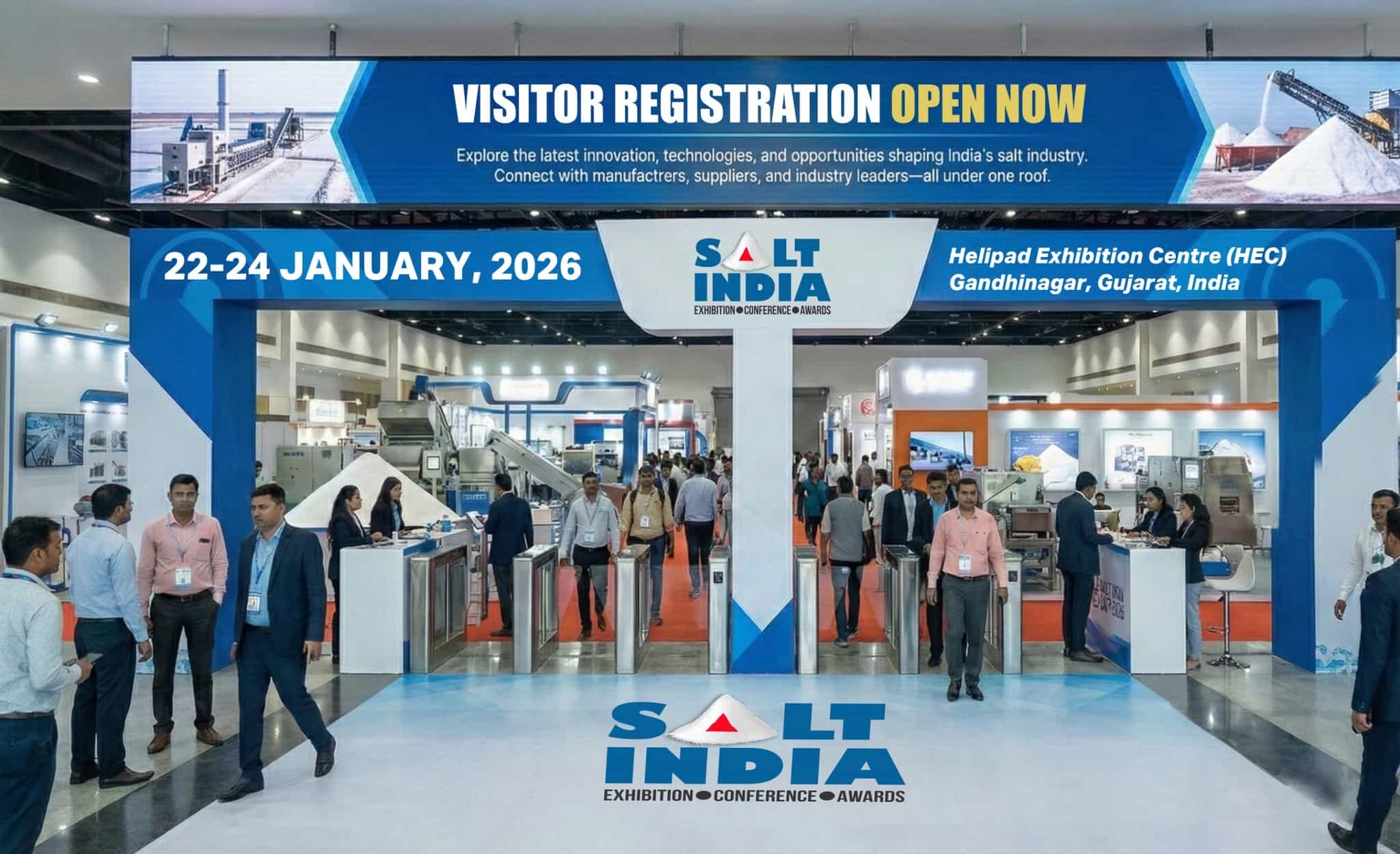 Salt India Expo 2026 Visitor Registration | Free Entry in Gandhinagar