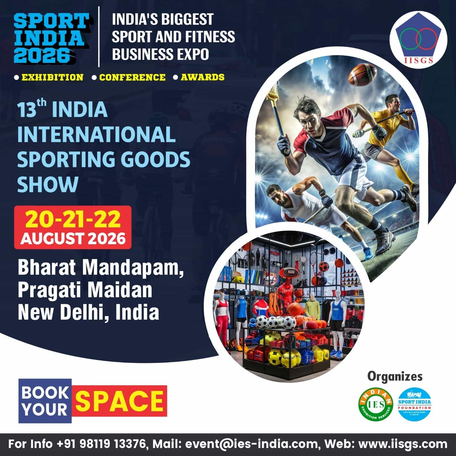Sport India 2026 | India International Sporting Goods Show | Trade4Asia Media Partner