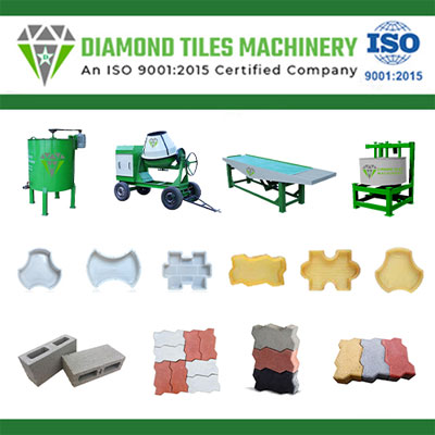 Concrete Interlocking Tile Making Machine