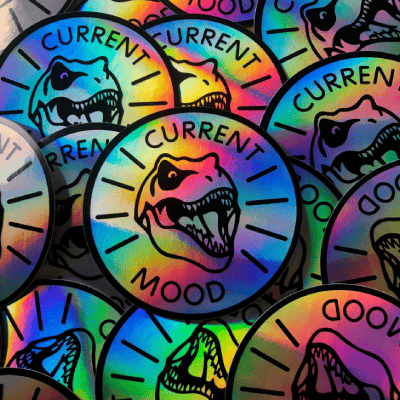 Holo Graphics Sticker