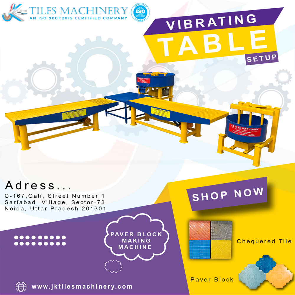 Cement Vibrating Table