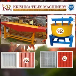 Concrete Cement Tiles Machine