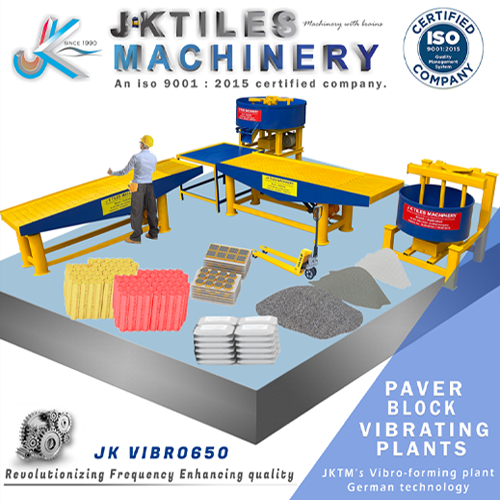 Cement Interlocking Tile Making Machine