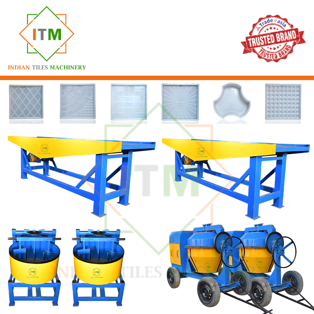 Interlocking Tile Making Machine