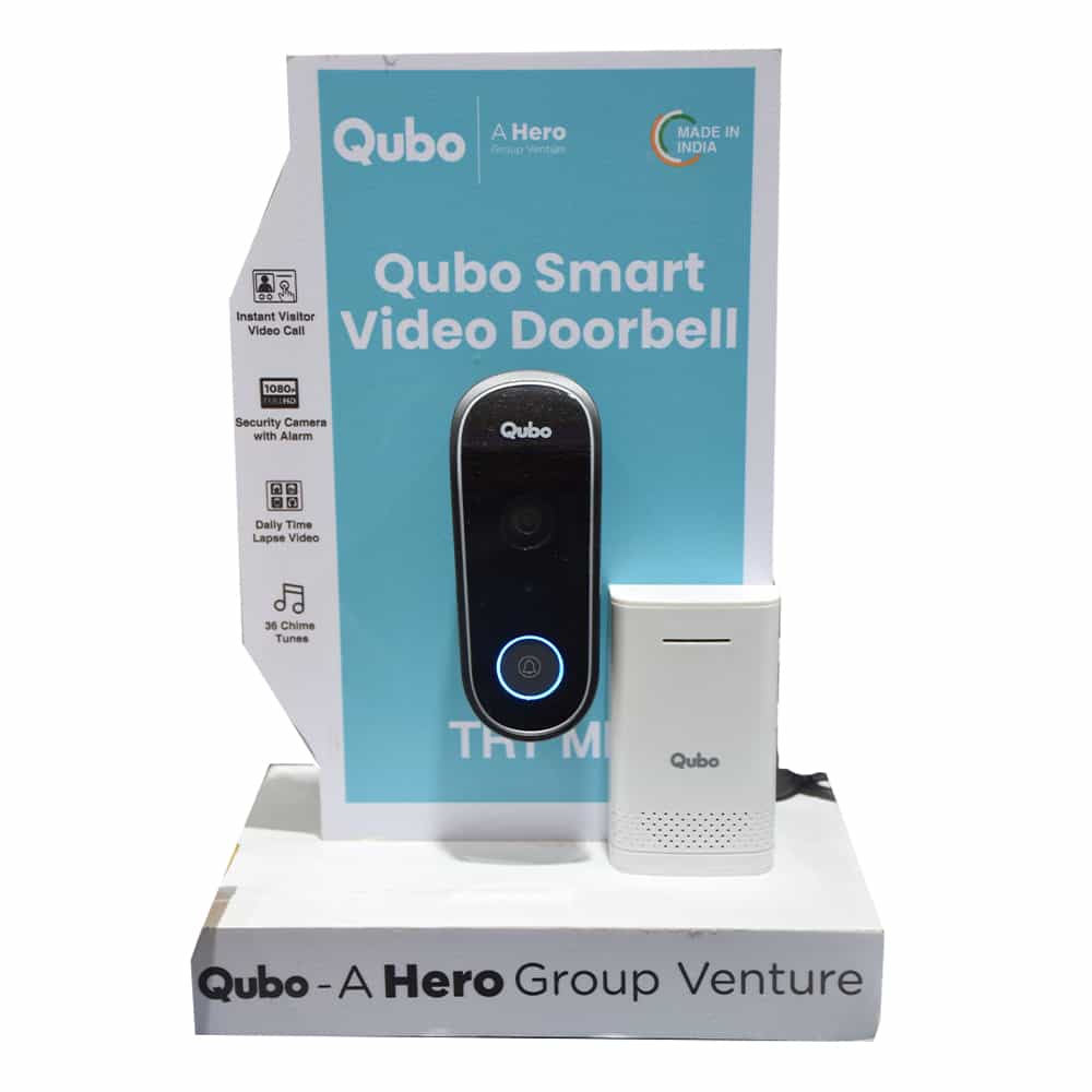 Qubo Smart WiFi Wireless Video Doorbell from Hero Group