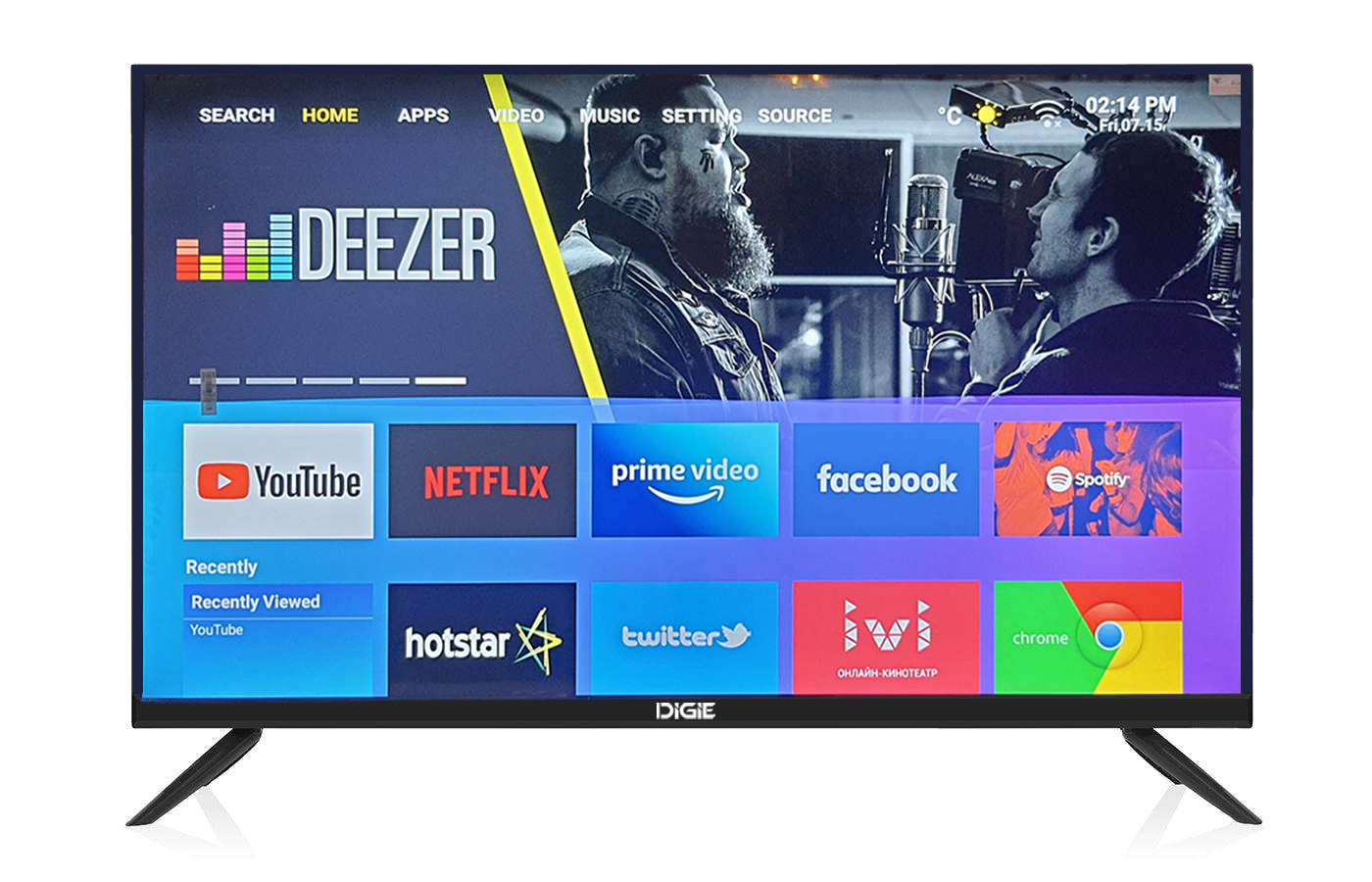 DIGIE 140 cm (60 Inches) Ultra HD (4K) LED Smart Android TV DG60FLAUHDVC