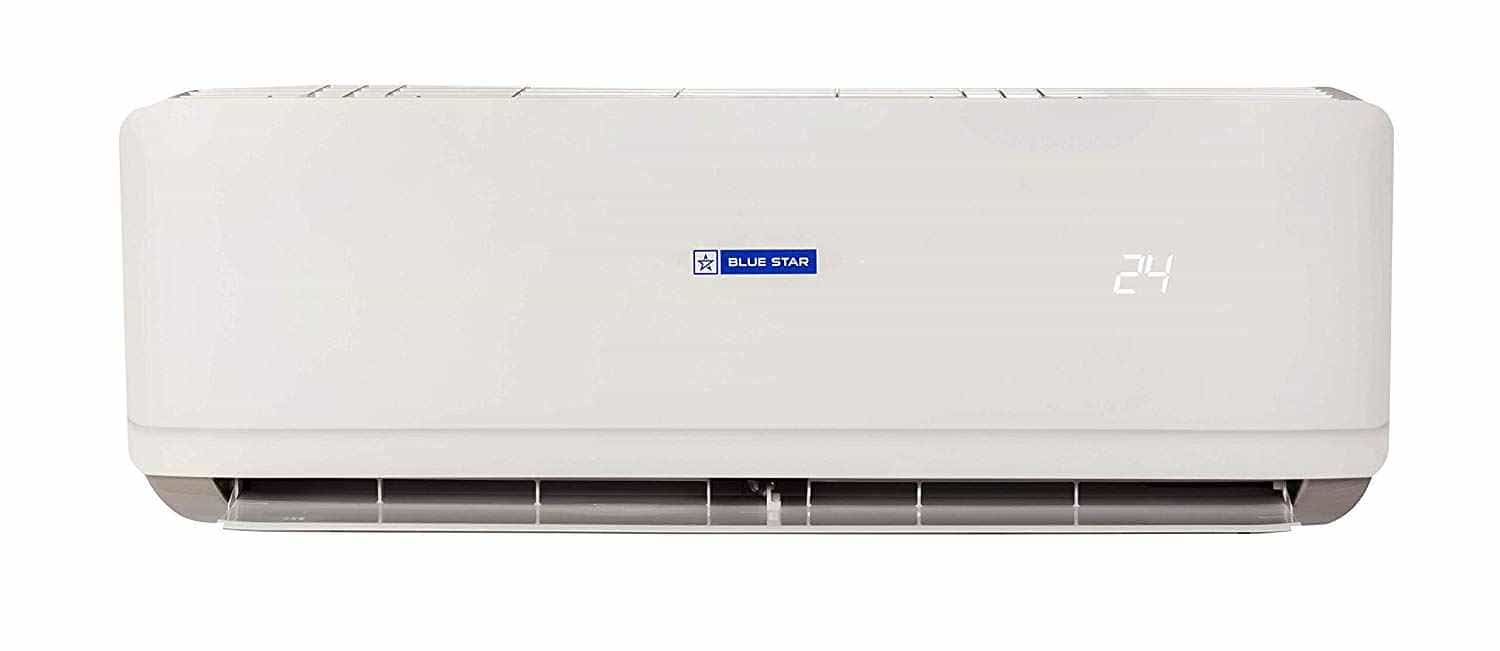 Bluestar 1.5 Ton 3 Star Fixed Speed Split AC, FS318AATX, White