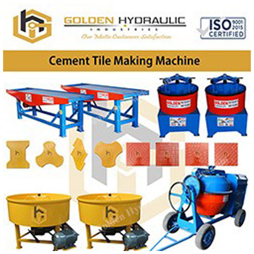 Interlocking Tile Making Machine  Rajasthan