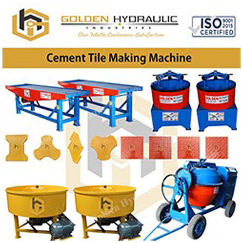 Cement Tiles Making Machine  Karkardooma Delhi