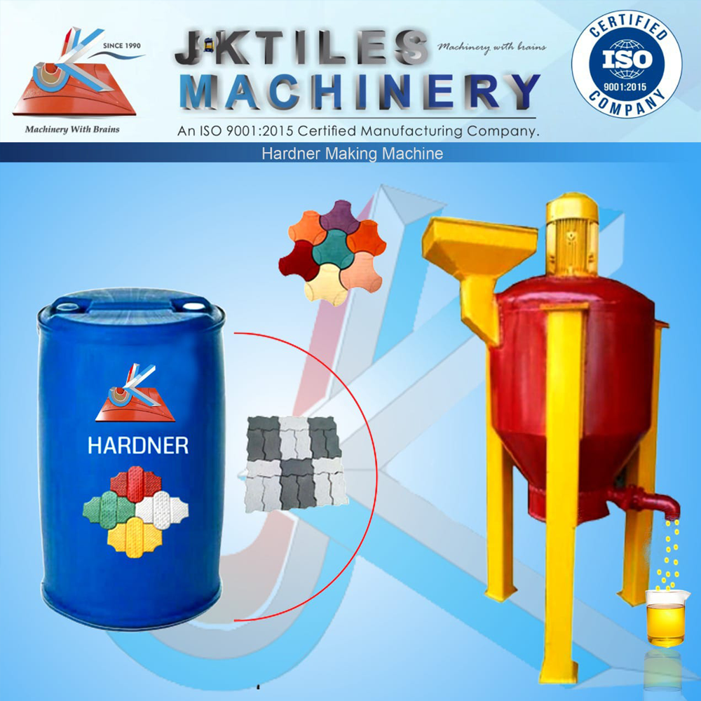 Interlocking Chemical Hardener Making Machine