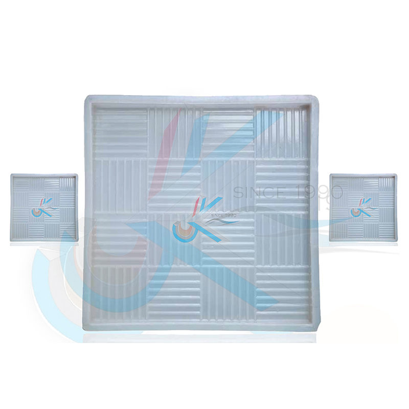 Squares With Lines PVC Plastic Mould