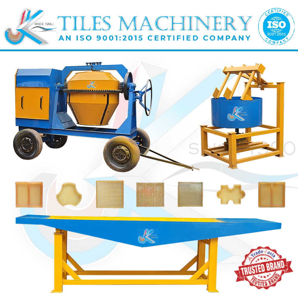 Cement Interlocking Tile Making Machine