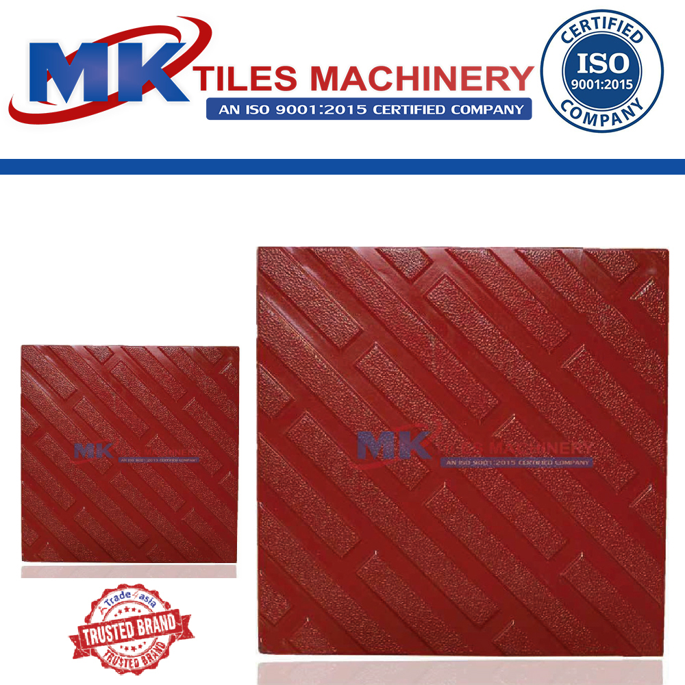 Cross Strip Square PVC Rubber Mould