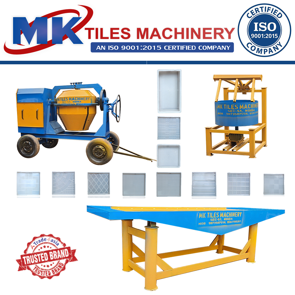 Cement Interlocking Tile Making Machine