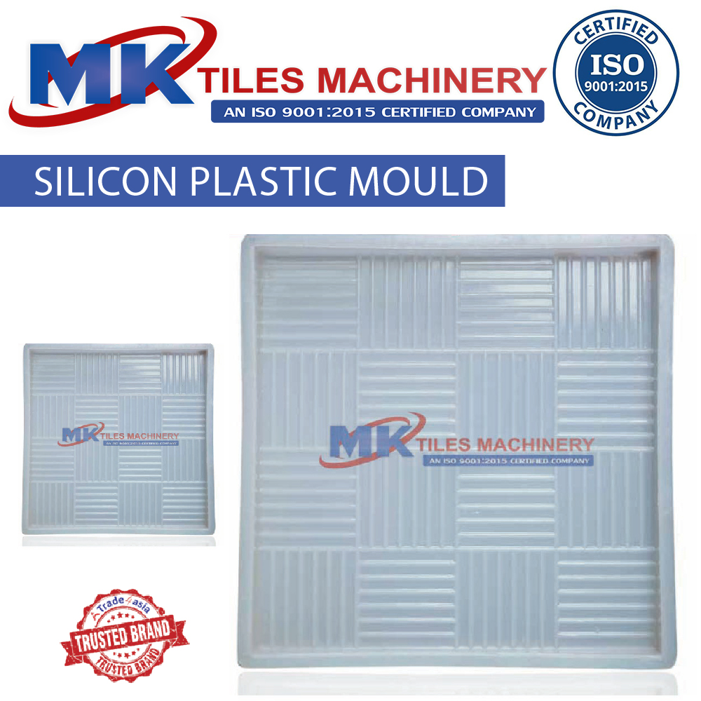 Squares With Lines PVC Plastic Mould