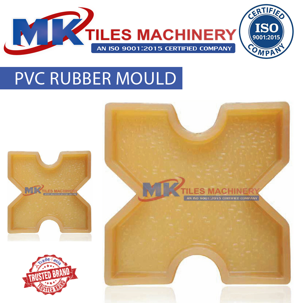 X Block PVC Rubber Mould