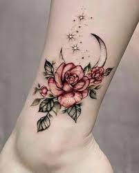 Floral Tattoo For Girls