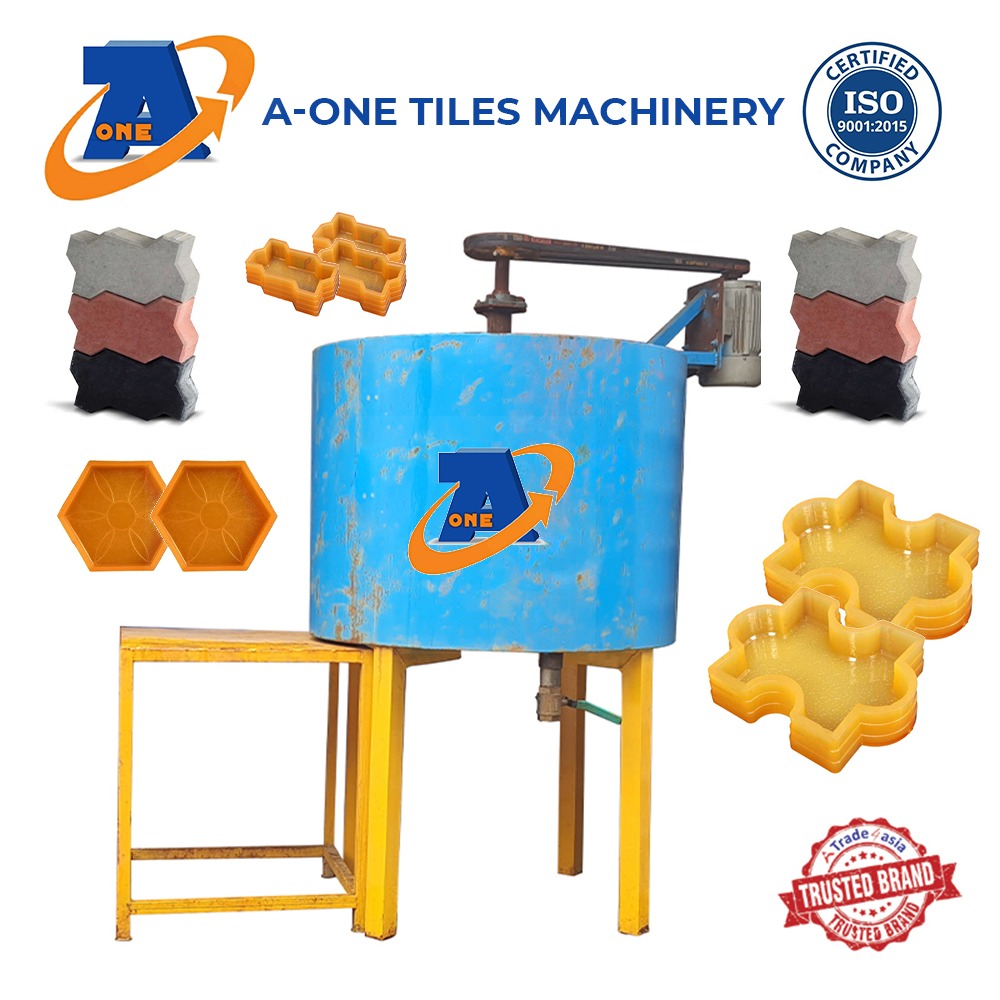 Colour Pan Mixer Machine